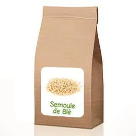 JUSTE BIO Semoule de blé BIO en vrac 100g