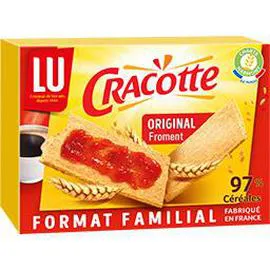 LU, CRACOTTE Biscottes Froment 500g 