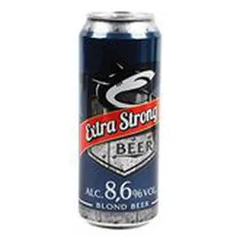EXTRA STRONG Bière blonde Forte Canette - 8.4%vol. 50cl