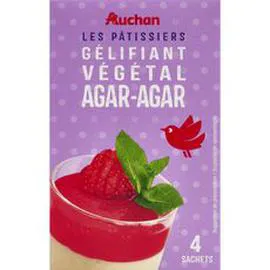AUCHAN Agar agar gélifiant végétal 4x2g