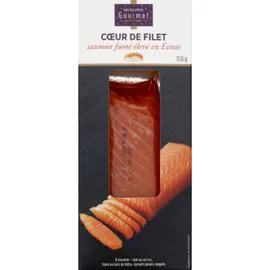 MONOPRIX GOURMET Coeur de Filet de Saumon Fumé 150g