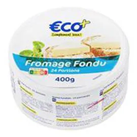 ECO+ Fromage fondu 24 portions 400g