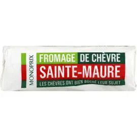 MONOPRIX Fromage de chèvre Sainte-Maure 300g