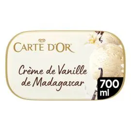 CARTE D'OR Glace Crème de Vanille de Madagascar 367g