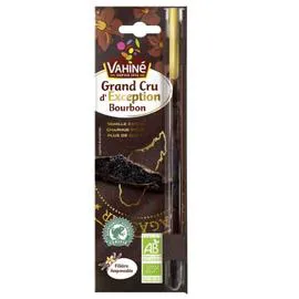 VAHINÉ Bourbon grand cru d'exception Bio l'unité