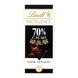 LINDT, EXCELLENCE Chocolat noir 70 % 100g