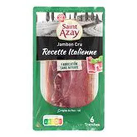 MARQUE REPÈRE, SAINT-AZAY Jambon Italien Saint Azay x6 100g