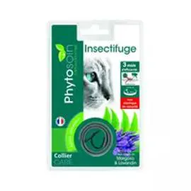PHYTOSOIN Collier insectifuge pour chat 35cm l'unité