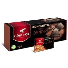 CÔTE D'OR Chocolat noir mignonnettes 240g