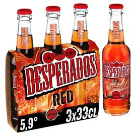 DESPERADOS Bière Red 3x33cl