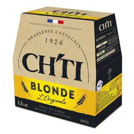 CH'TI Bière blonde 6x25cl