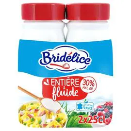 BRIDÉLICE Crème Entière Fluide 30% Mat.Gr. 50cl