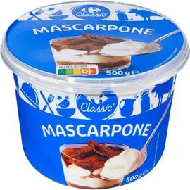 CARREFOUR CLASSIC' Mascarpone 500g