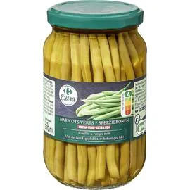 CARREFOUR EXTRA Haricots verts extra-fins 180g