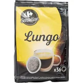 CARREFOUR SENSATION Café dosettes aromatique 252g