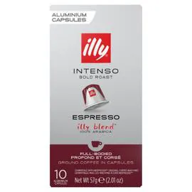 ILLY Café capsules Compatibles Nespresso espresso intenso 10x5,7g