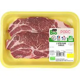JEAN ROZÉ BIO Côtes de porc échine à griller BIO 2x200g