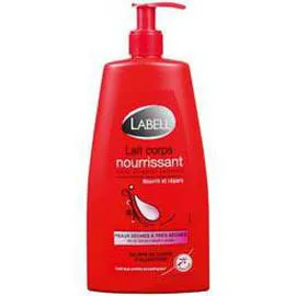 LABELL Lait corps réparateur peaux très sèches à abîmées 400ml