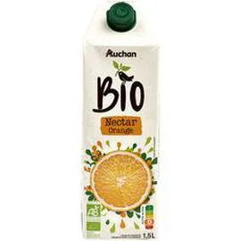 AUCHAN BIO Nectar d'orange 1,5l