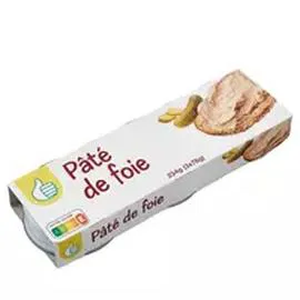 AUCHAN, POUCE Pâté de foie 234g