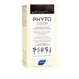 PHYTO PARIS Coloration châtain marron profond l'unité