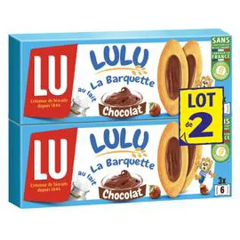 LU Biscuits au chocolat La Barquette 2x120g