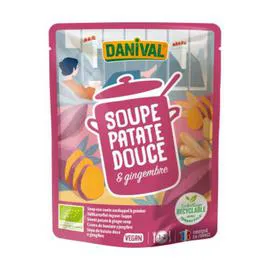 DANIVAL Soupe À La Patate Douce Et Gingembre Bio 500ml