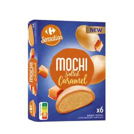 CARREFOUR SENSATION Dessert glacé mochi caramel 210g