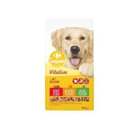 CARREFOUR COMPANINO Croquettes pour chien Adulte medium au boeuf & aux légumes 10kg