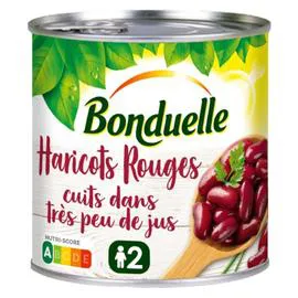 BONDUELLE Haricots Rouges Cuits Dans Très Peu De Jus 250g