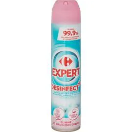 CARREFOUR EXPERT Désodorisant désinfectant surface textile 300ml