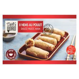 DELI'S WORLD Nems au poulet 240g