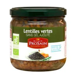 PROSAIN Lentilles Vertes Cuisinées Bio 230g