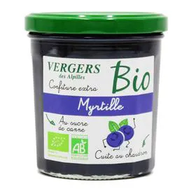 VERGERS DES ALPILLES Confiture myrtille Bio 370g