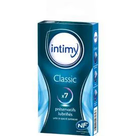 INTIMY CARE Préservatifs lubrifiés x7