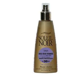 SOLEIL NOIR Spray Huile Sèche Vitaminée SPF30 30ml