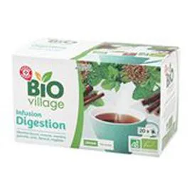 MARQUE REPÈRE, BIO VILLAGE Infusion Après repas 30g