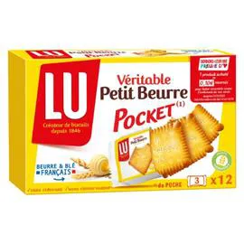 LU Biscuits Véritable Petit Beurre Pocket 300g