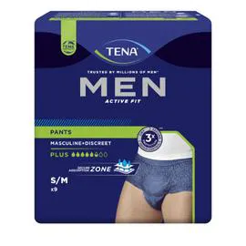 TENA Serviettes hygiéniques Men Medium x9