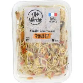 CARREFOUR LE MARCHÉ Plat cuisiné nouille chinoise poulet 350g