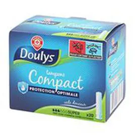 MARQUE REPÈRE, DOULYS Tampons Compact Super - x20 x20