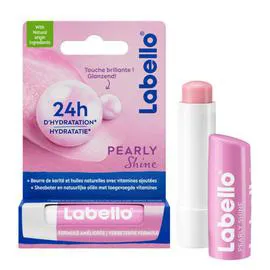 LABELLO Stick lèvres hydratant Huiles naturelles Pearly Shine 4,8g