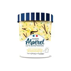 MAISON ALPÉREL Glace vanille Bourbon 375g