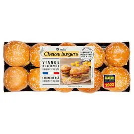 PASO TRAITEUR Mini cheese burgers 420g
