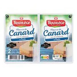 MARQUE REPÈRE, TRADILÈGE Mousse de canard 2x50g