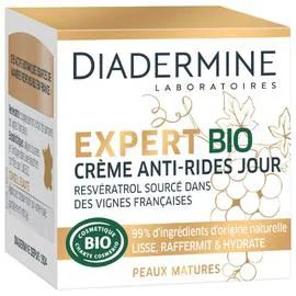 DIADERMINE Crème visage jour expert anti-rides Bio 50ml