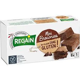REGAIN Mini Brownies sans gluten 8x30g