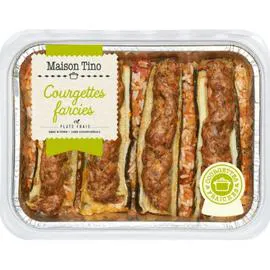 MAISON TINO Plats cuisinés courgettes farcies 800g