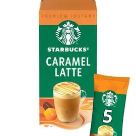 STARBUCKS Café Soluble Caramel Latte x5