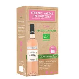 LA CAVE D'AUGUSTIN FLORENT Vin rose AOC Côteaux varois en Provence Bio 2,25l
